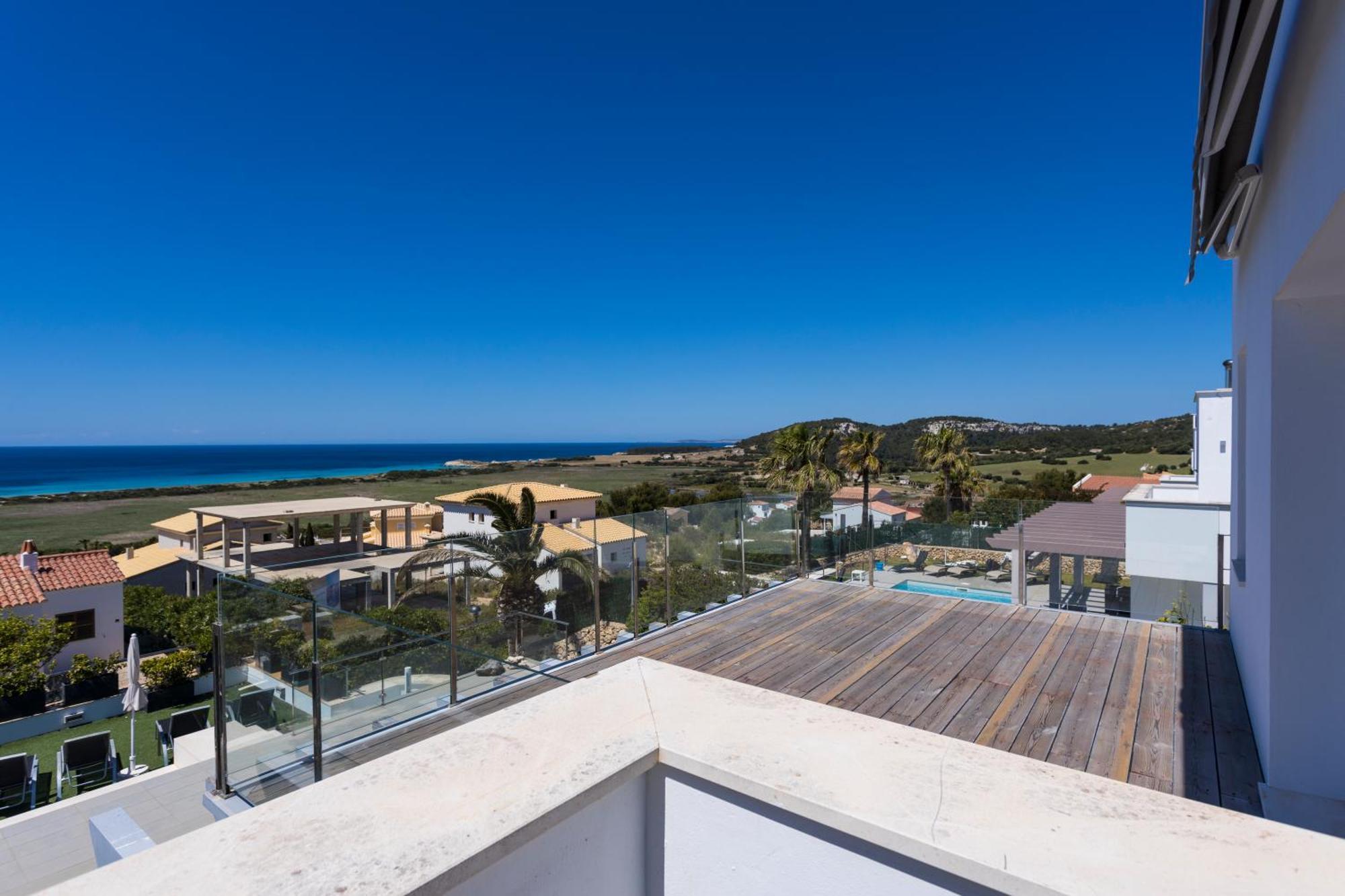 V196 Villa Brisa By Menorcarentals Villas Сон-Боу Экстерьер фото